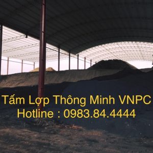 Nhà chứa đất nguyên liệu lò gạch - Tấm Lợp Lấy Sáng Việt Nam - Công Ty TNHH Tấm Lợp Lấy Sáng Việt Nam